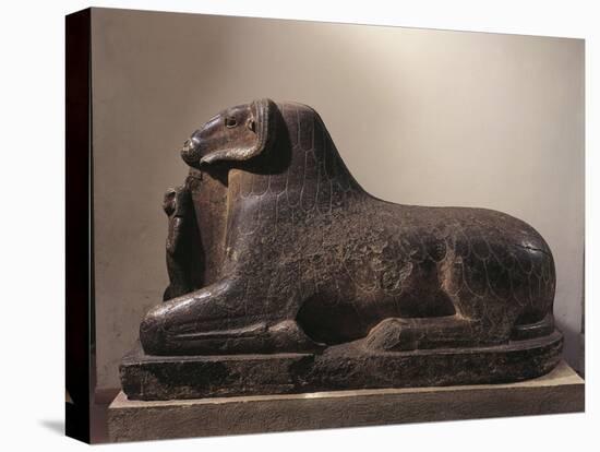 Egypt, Statue Representing the God Amun as a Ram That Protects the Pharaoh Amenhotep III-null-Stretched Canvas