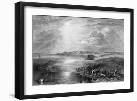 Egypt Suez-J. M. W. Turner-Framed Art Print