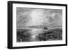 Egypt Suez-J. M. W. Turner-Framed Art Print