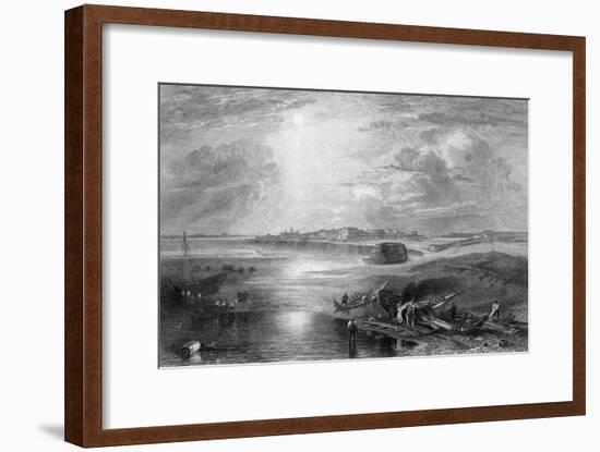 Egypt Suez-J. M. W. Turner-Framed Art Print