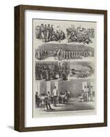 Egypt, the Mutiny at Assiout-Godefroy Durand-Framed Giclee Print