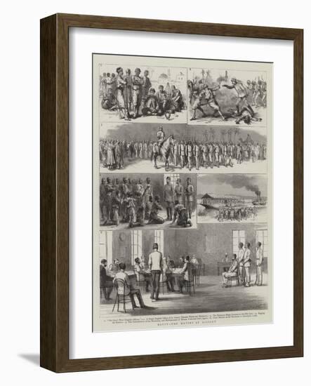 Egypt, the Mutiny at Assiout-Godefroy Durand-Framed Giclee Print