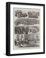 Egypt, the Mutiny at Assiout-Godefroy Durand-Framed Giclee Print