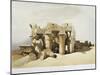 Egypt, the Ruins of the Temple of Kom Ombo Dedicated to Sobek and Horus-David Roberts-Mounted Giclee Print