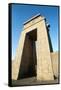 Egypt, Thebes, Luxor, Karnak Temple Complex, Gate of Ptolemy to the Temple of Amon-null-Framed Stretched Canvas