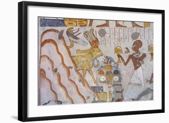 Egypt, Thebes, Luxor, Sheikh 'Abd Al-Qurna, Tomb of Huy and Kener-null-Framed Giclee Print