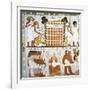 Egypt, Thebes, Luxor, Sheikh 'Abd Al-Qurna, Tomb of Huy and Kener-null-Framed Giclee Print