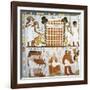 Egypt, Thebes, Luxor, Sheikh 'Abd Al-Qurna, Tomb of Huy and Kener-null-Framed Giclee Print