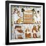 Egypt, Thebes, Luxor, Sheikh 'Abd Al-Qurna, Tomb of Huy and Kener-null-Framed Giclee Print
