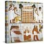 Egypt, Thebes, Luxor, Sheikh 'Abd Al-Qurna, Tomb of Huy and Kener-null-Stretched Canvas