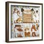 Egypt, Thebes, Luxor, Sheikh 'Abd Al-Qurna, Tomb of Huy and Kener-null-Framed Giclee Print