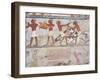 Egypt, Thebes, Luxor, Tomb of Standard-Bearer of Pharaoh Pehsukher, Mural Paintings, Butchery-null-Framed Giclee Print