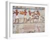 Egypt, Thebes, Luxor, Tomb of Standard-Bearer of Pharaoh Pehsukher, Mural Paintings, Butchery-null-Framed Giclee Print