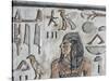 Egypt, Thebes, Luxor, Valley of the Kings, Close-Up of Mural Paintings-null-Stretched Canvas