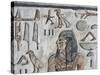 Egypt, Thebes, Luxor, Valley of the Kings, Close-Up of Mural Paintings-null-Stretched Canvas