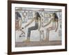 Egypt, Thebes, Luxor, Valley of the Kings, Close-Up of Mural Paintings-null-Framed Giclee Print