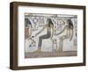 Egypt, Thebes, Luxor, Valley of the Kings, Close-Up of Mural Paintings-null-Framed Giclee Print