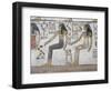 Egypt, Thebes, Luxor, Valley of the Kings, Close-Up of Mural Paintings-null-Framed Giclee Print