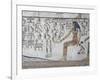 Egypt, Thebes, Luxor, Valley of the Kings, Close-Up of Mural Paintings-null-Framed Giclee Print