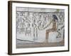 Egypt, Thebes, Luxor, Valley of the Kings, Close-Up of Mural Paintings-null-Framed Giclee Print