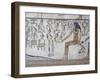 Egypt, Thebes, Luxor, Valley of the Kings, Close-Up of Mural Paintings-null-Framed Giclee Print