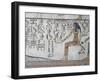 Egypt, Thebes, Luxor, Valley of the Kings, Close-Up of Mural Paintings-null-Framed Giclee Print