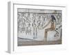 Egypt, Thebes, Luxor, Valley of the Kings, Close-Up of Mural Paintings-null-Framed Giclee Print