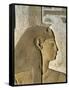 Egypt, Thebes, Luxor, Valley of the Kings, Close-Up of Relief in Corridor Representing Nephthys-null-Framed Stretched Canvas