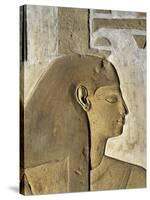 Egypt, Thebes, Luxor, Valley of the Kings, Close-Up of Relief in Corridor Representing Nephthys-null-Stretched Canvas