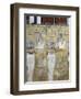 Egypt, Thebes, Luxor, Valley of the Kings, Detail of Mural Paintings in Main Hall of Tomb of Seti I-null-Framed Giclee Print