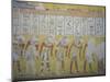 Egypt, Thebes, Luxor, Valley of the Kings, Mural Painting in Tomb of Ramses IV-null-Mounted Giclee Print