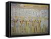 Egypt, Thebes, Luxor, Valley of the Kings, Mural Painting in Tomb of Ramses IV-null-Framed Stretched Canvas