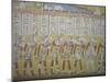 Egypt, Thebes, Luxor, Valley of the Kings, Mural Painting in Tomb of Ramses IV-null-Mounted Giclee Print