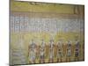 Egypt, Thebes, Luxor, Valley of the Kings, Mural Painting in Tomb of Ramses IV-null-Mounted Giclee Print