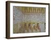 Egypt, Thebes, Luxor, Valley of the Kings, Mural Painting in Tomb of Ramses IV-null-Framed Giclee Print