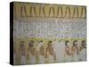 Egypt, Thebes, Luxor, Valley of the Kings, Mural Painting in Tomb of Ramses IV-null-Stretched Canvas