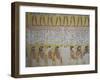 Egypt, Thebes, Luxor, Valley of the Kings, Mural Painting in Tomb of Ramses IV-null-Framed Giclee Print