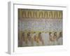 Egypt, Thebes, Luxor, Valley of the Kings, Mural Painting in Tomb of Ramses IV-null-Framed Giclee Print