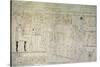 Egypt, Thebes, Luxor, Valley of the Kings, Mural Paintings, Burial Chamber, Tomb of Horemheb-null-Stretched Canvas