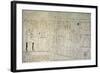 Egypt, Thebes, Luxor, Valley of the Kings, Mural Paintings, Burial Chamber, Tomb of Horemheb-null-Framed Giclee Print