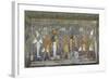 Egypt, Thebes, Luxor, Valley of the Kings, Mural Paintings, Burial Chamber, Tomb of Horemheb-null-Framed Giclee Print