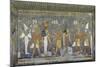 Egypt, Thebes, Luxor, Valley of the Kings, Mural Paintings, Burial Chamber, Tomb of Horemheb-null-Mounted Giclee Print