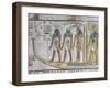 Egypt, Thebes, Luxor, Valley of the Kings, Mural Paintings, Side Chamber, Tomb of Seti I-null-Framed Giclee Print