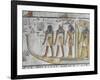 Egypt, Thebes, Luxor, Valley of the Kings, Mural Paintings, Side Chamber, Tomb of Seti I-null-Framed Giclee Print