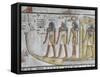 Egypt, Thebes, Luxor, Valley of the Kings, Mural Paintings, Side Chamber, Tomb of Seti I-null-Framed Stretched Canvas