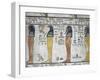 Egypt, Thebes, Luxor, Valley of the Kings, Mural Paintings, Side Chamber, Tomb of Seti I-null-Framed Giclee Print