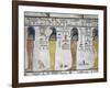 Egypt, Thebes, Luxor, Valley of the Kings, Mural Paintings, Side Chamber, Tomb of Seti I-null-Framed Giclee Print