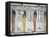 Egypt, Thebes, Luxor, Valley of the Kings, Mural Paintings, Side Chamber, Tomb of Seti I-null-Framed Stretched Canvas