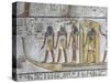 Egypt, Thebes, Luxor, Valley of the Kings, Mural Paintings, Side Chamber, Tomb of Seti I-null-Stretched Canvas