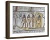 Egypt, Thebes, Luxor, Valley of the Kings, Mural Paintings, Side Chamber, Tomb of Seti I-null-Framed Giclee Print